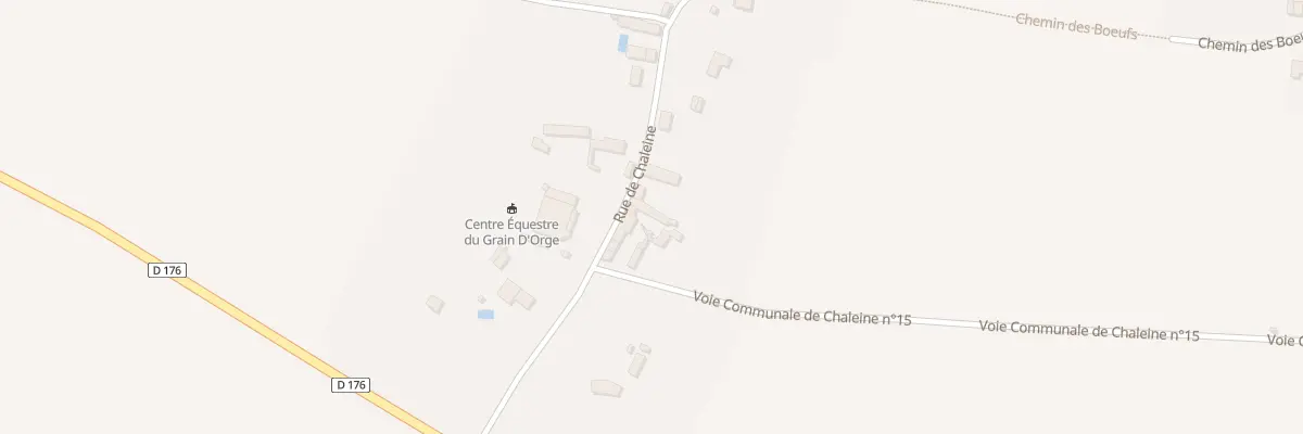 Plan du 18 Rue de Chaleine à Émancé