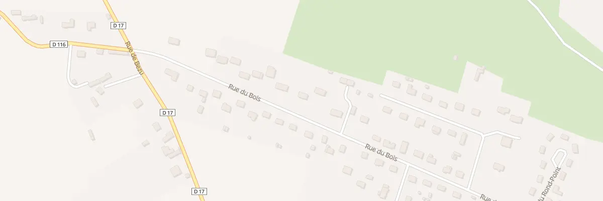 Plan du 42 Rue du Bois à Neaufles-Saint-Martin