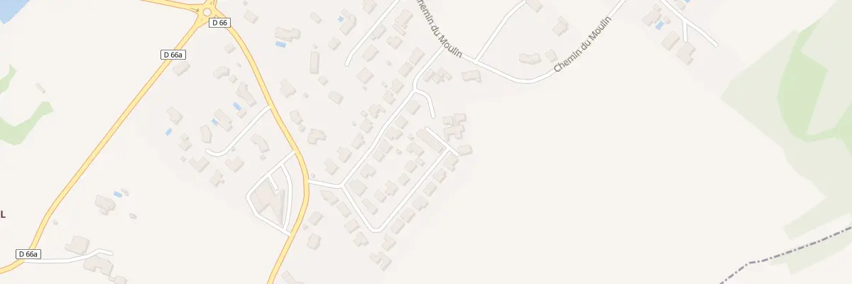Plan du 5 Rue des Violettes à Bourg-Saint-Bernard