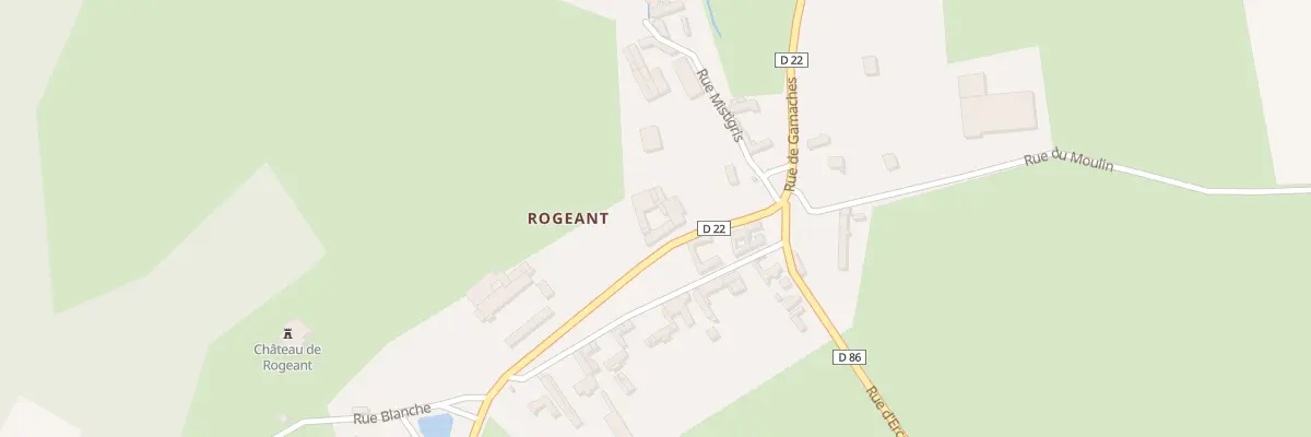 Plan du 4 Rue de Gamaches Rogeant à Tœufles