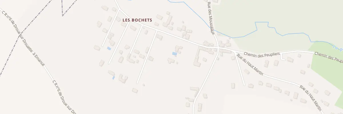 Plan du 14 Rue des Bochets à Émancé