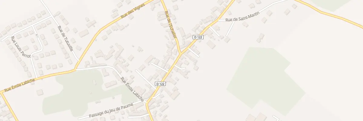 Plan du 26 Rue de Verdun à Béville-le-Comte
