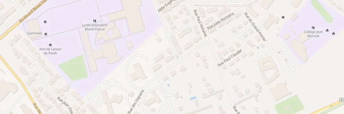 Plan du 10 Rue des Ingrains à Châteauroux