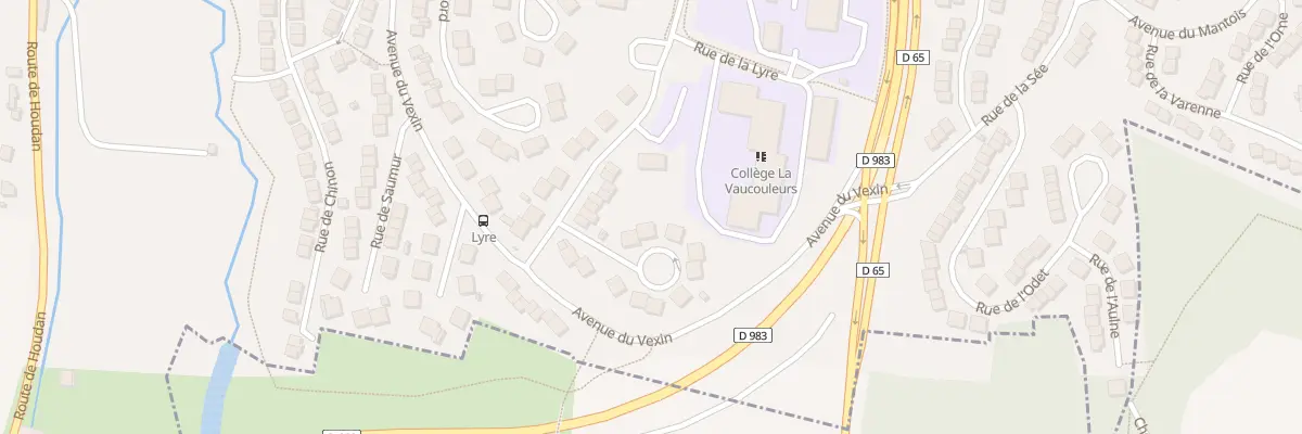 Plan du 4 Rue du Brochet à Mantes-la-Ville
