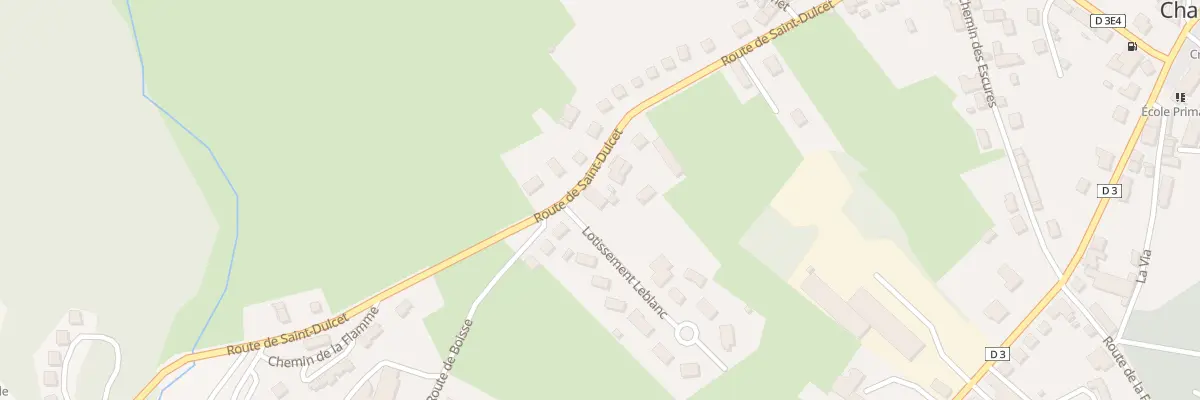 Plan du 27 Rte de Saint-dulcet à Chamberet