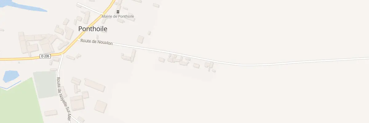 Plan du 28 Rte de Nouvion à Ponthoile