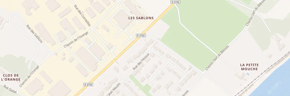 Plan du 28 Rue des Fenoux à Meung-sur-Loire