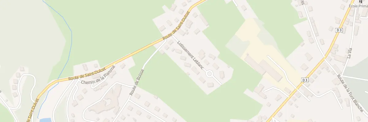 Plan du 6052 Au Champ de Boisse à Chamberet