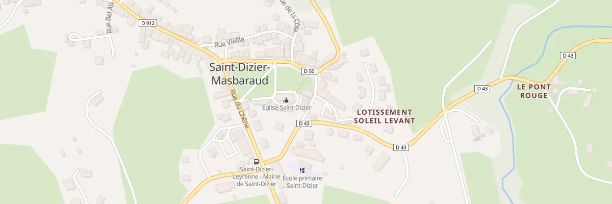 Plan du 8B Rue des Sabots à Saint-Dizier-Masbaraud