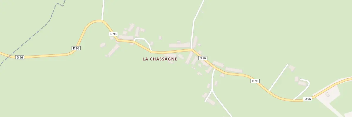 Plan du 23 La Chassagne à Gartempe