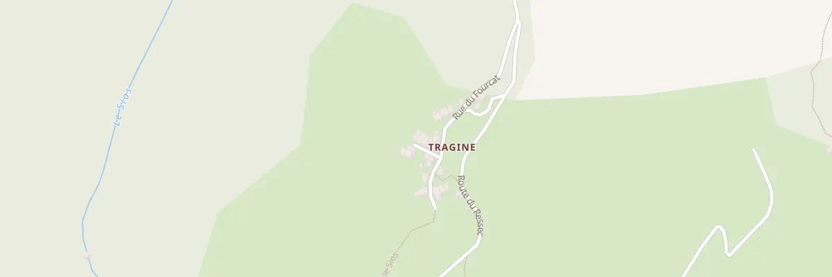 Plan du 105 Tragine à Freychenet