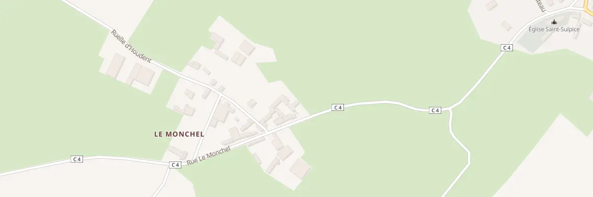 Plan du 6 Rue Le Monchel à Ercourt