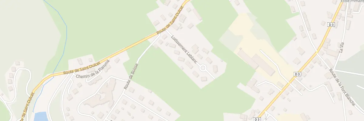 Plan du 6 Lot Leblanc à Chamberet