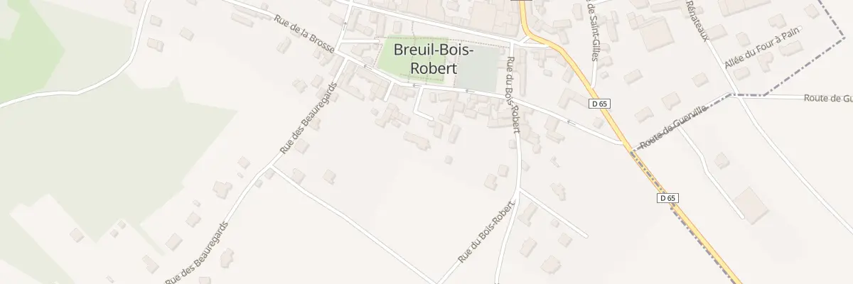 Plan du 17 Rue de la Brosse à Breuil-Bois-Robert