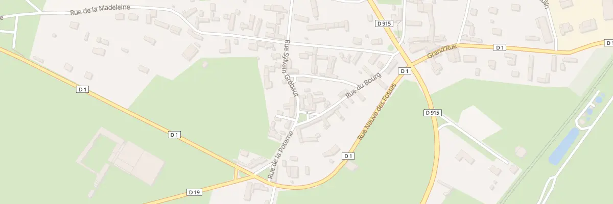 Plan du 5 Pl du Bourg à Neuf-Marché
