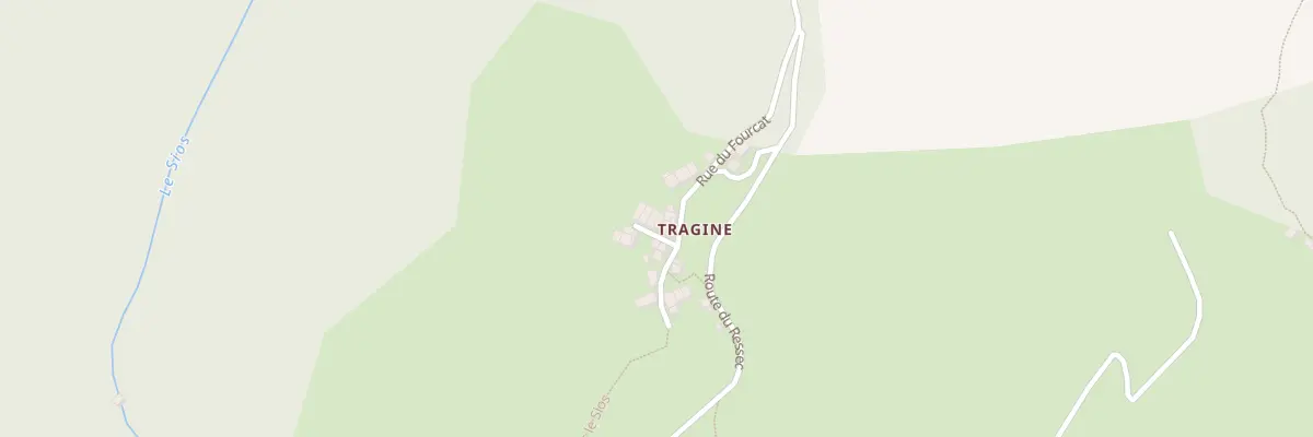 Plan du 79 Tragine à Freychenet