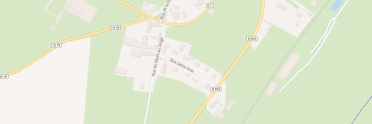 Plan du 5 Rue Saint-Yme à Neuf-Marché