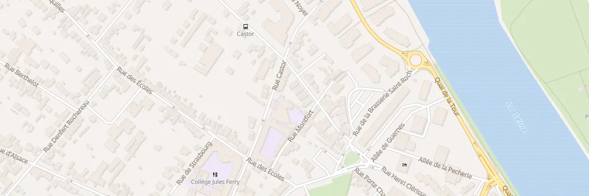 Plan du 15 Rue du Docteur Bihorel à Mantes-la-Jolie