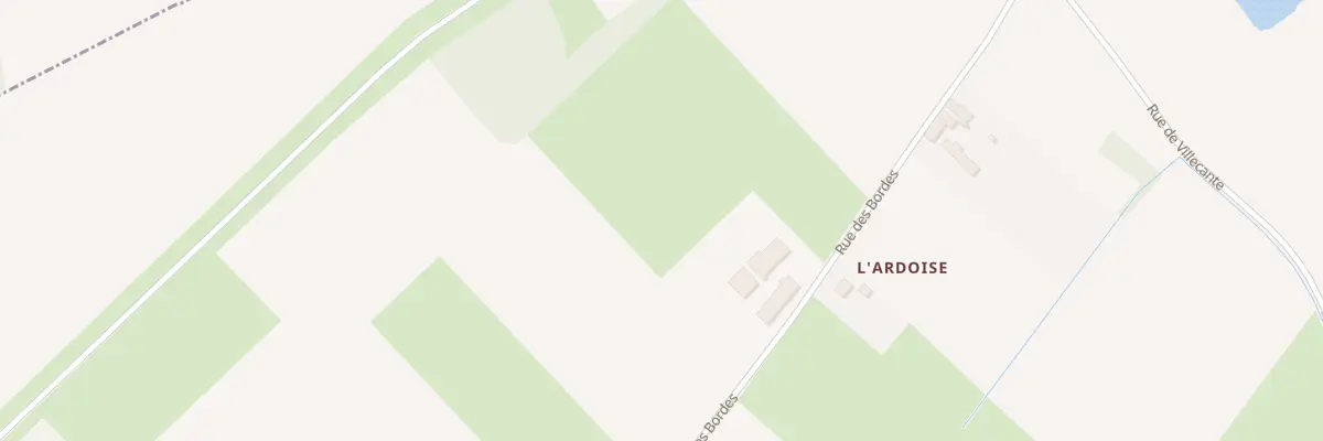 Plan du 739 Rue des Bordes à Dry