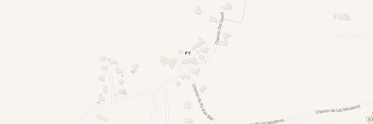 Plan du 17 Che du Py d’En Bas aux Pujols