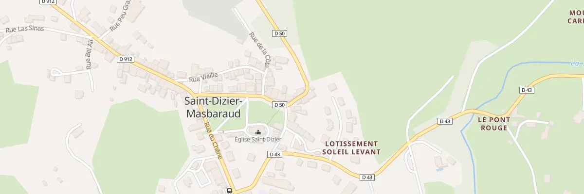 Plan du 41 Rue de l’Anclos à Saint-Dizier-Masbaraud