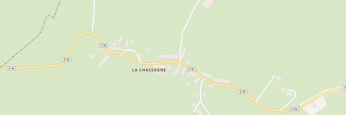 Plan du 24 La Chassagne à Gartempe