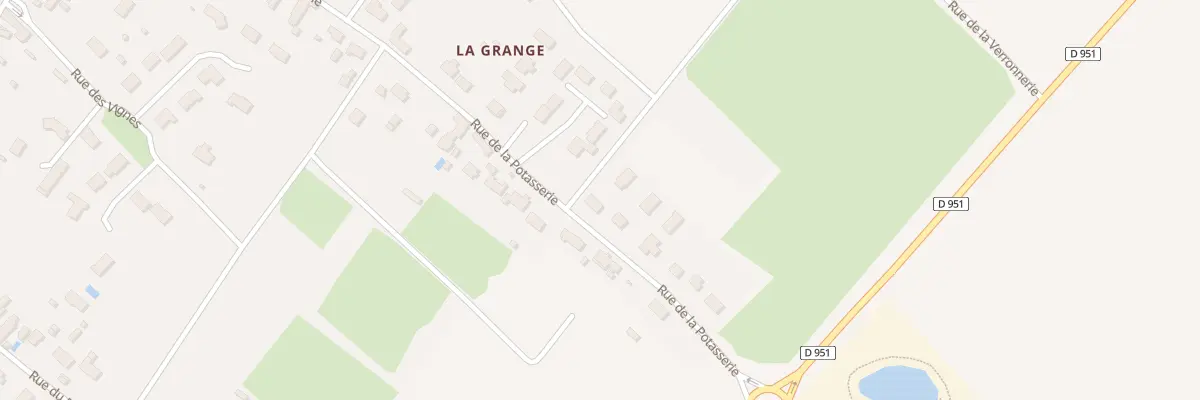 Plan du 513 Rue de la Potasserie à Dry