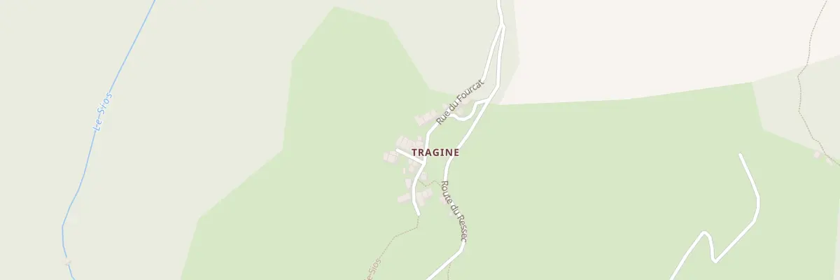 Plan du 75 Tragine à Freychenet