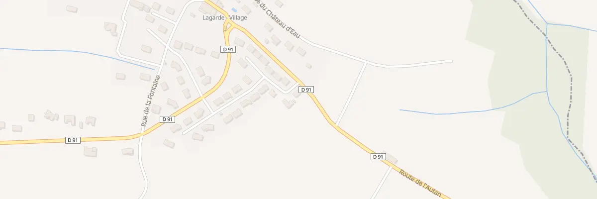 Plan du 9 Rue des Pyrénées à Lagarde