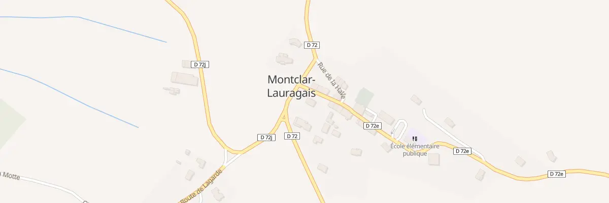 Plan du 310 Le Village à Montclar-Lauragais