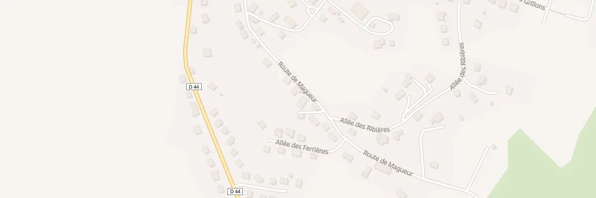 Plan du 21 Rte de Magueur à Seilhac