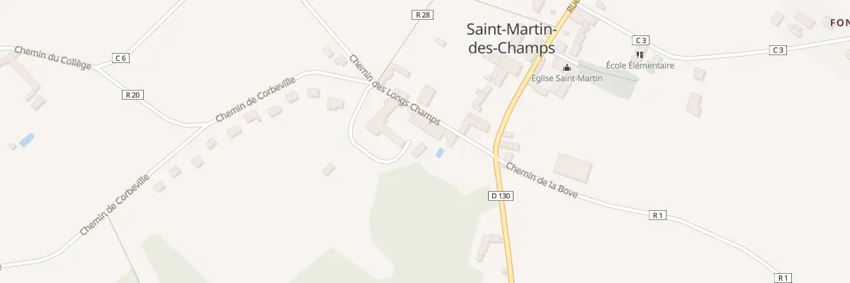Plan du 9 Che des Longs Champs à Saint-Martin-des-Champs