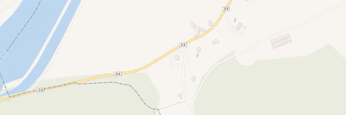 Plan du 2875 Rte de Cornus à Cénevières