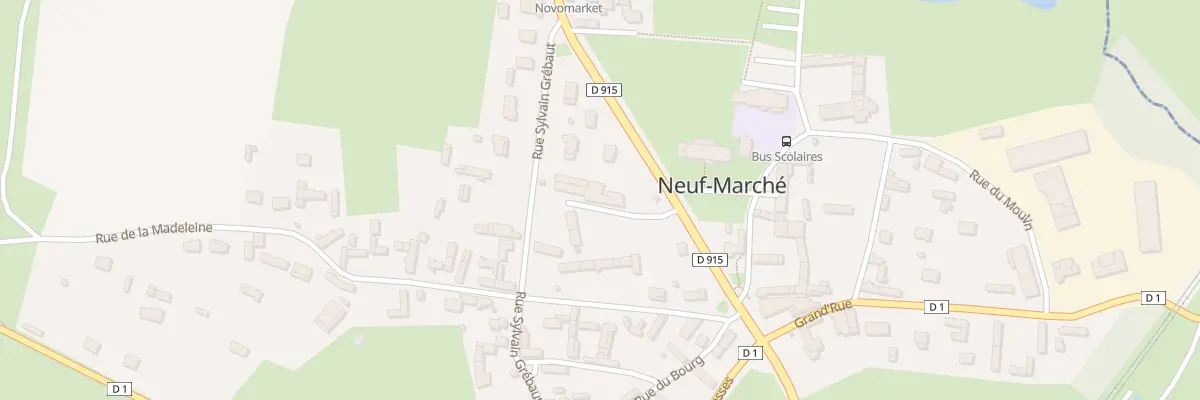 Plan du 5 Av Georges Heuillard à Neuf-Marché
