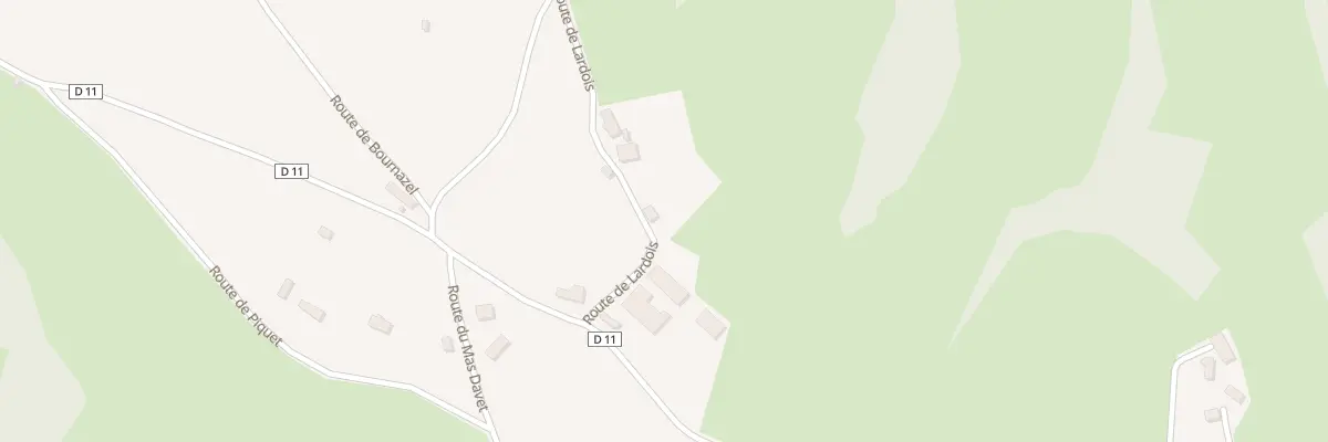 Plan du 88 Rte de Lardois à Miers