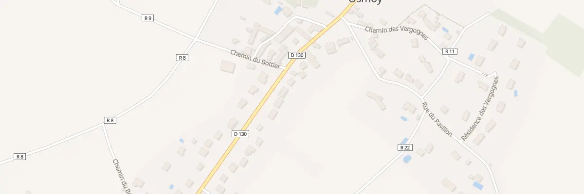 Plan du 15 Che du Pré Clos à Osmoy