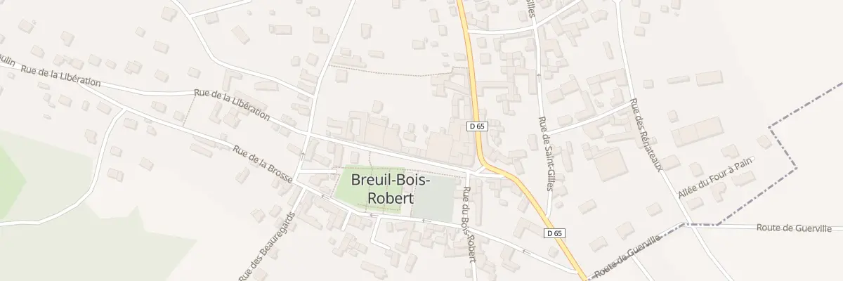 Plan du 10 Rue de la Libération à Breuil-Bois-Robert
