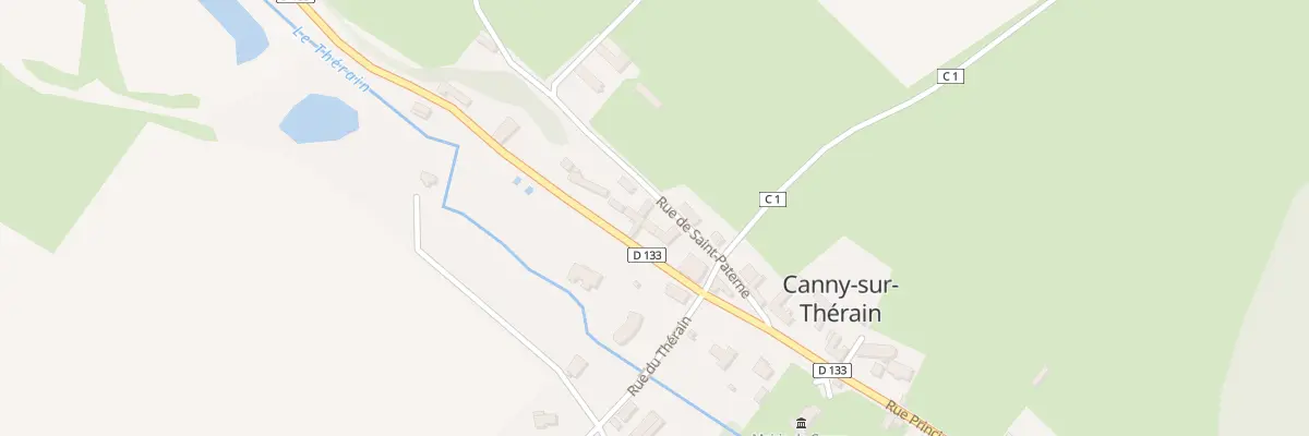 Plan du 1 Rue de Saint-paterne à Canny-sur-Thérain