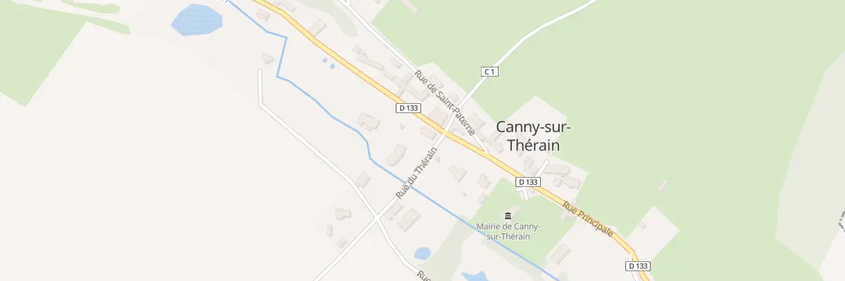 Plan du 13 Rue Principale à Canny-sur-Thérain