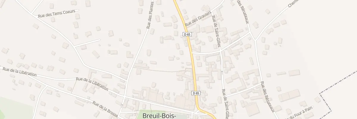 Plan du 15 Rte de Mantes à Breuil-Bois-Robert