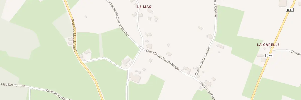 Plan du 320 Chem de Maison Neuve à Blars