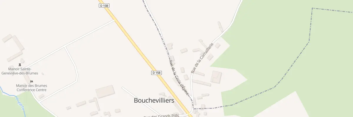 Plan du 4 Rue de la Croix d’Epine à Saint-Pierre-es-Champs