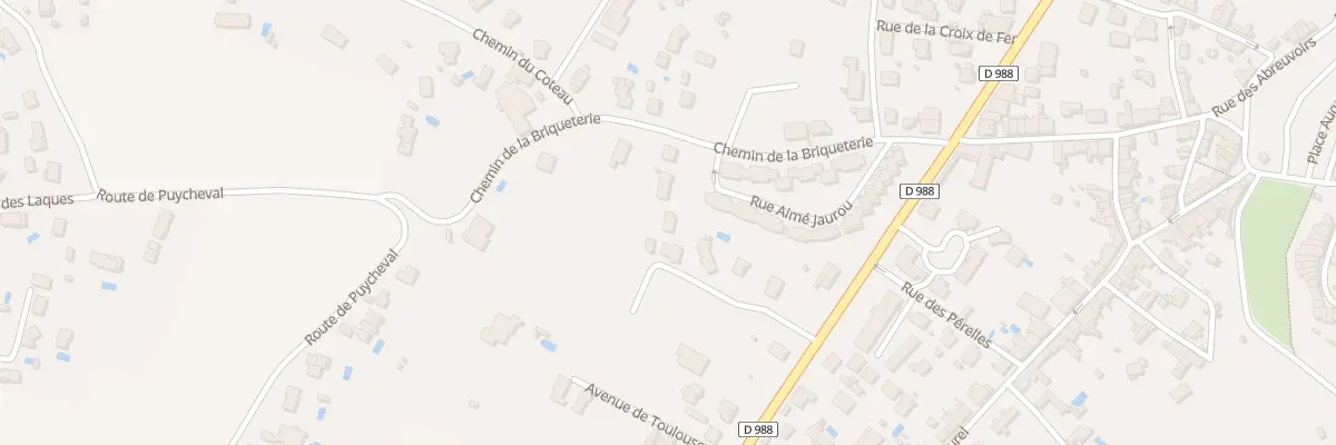 Plan du 3 Che de la Briquetterie à Rabastens