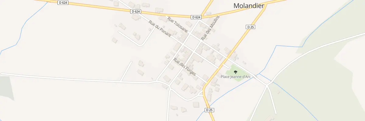 Plan du 5 Rue des Clarisses à Molandier
