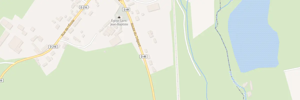Plan du 5164 Marais Bouafles Vers Resse à Vieux-Rouen-sur-Bresle
