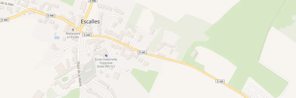 Plan du 13 Rte de Peuplingues au Touquet-Paris-Plage