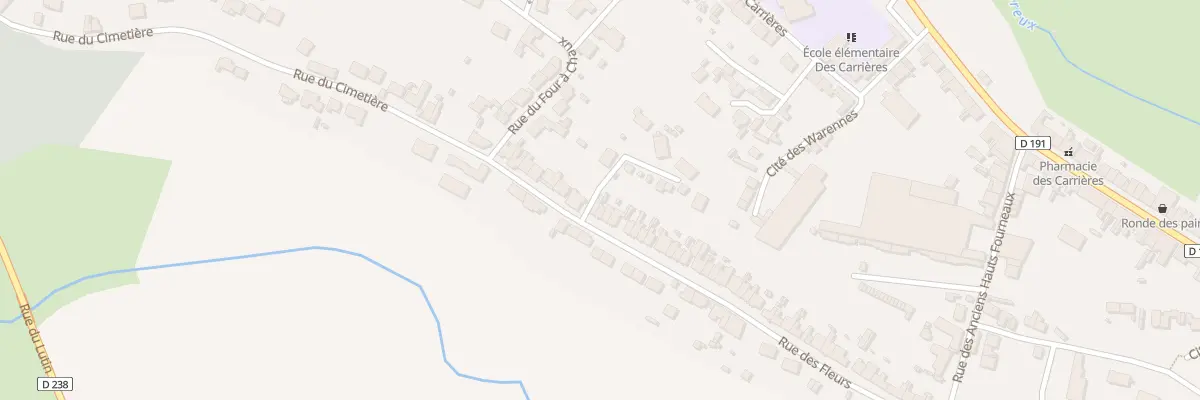 Plan du 1 Rue des Fleurs à Marquise