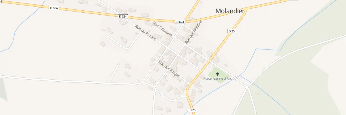 Plan du 11 Rue des Clarisses à Molandier