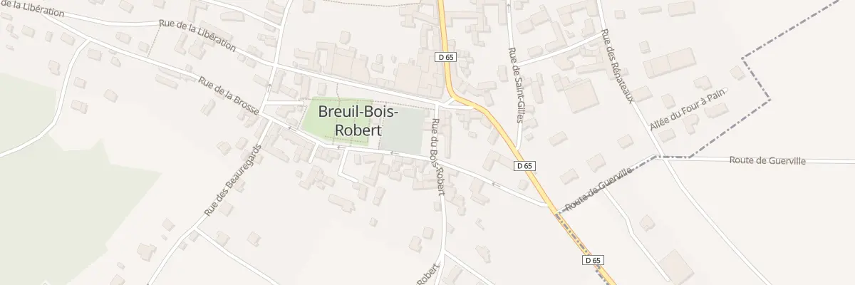 Plan du 7 Pl des Alliés à Breuil-Bois-Robert