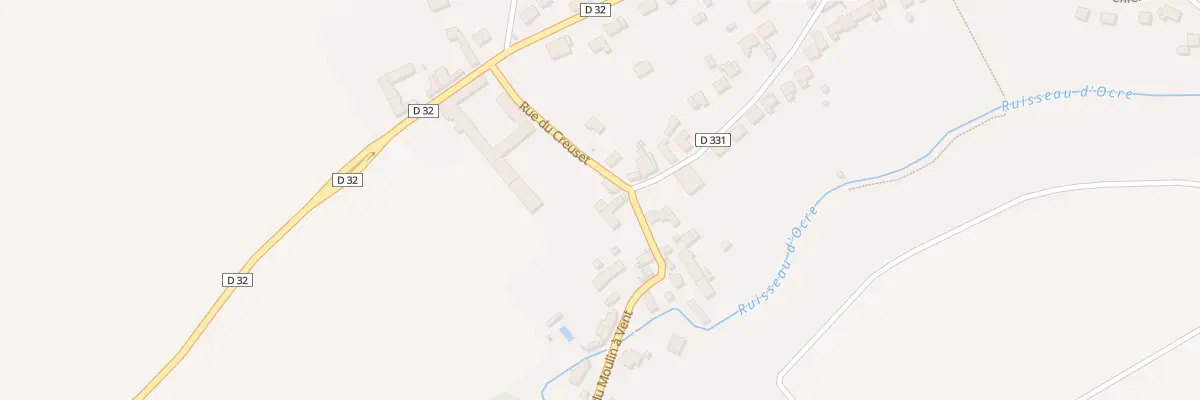 Plan du 18 Rue du Moulin a Vent à Écrosnes